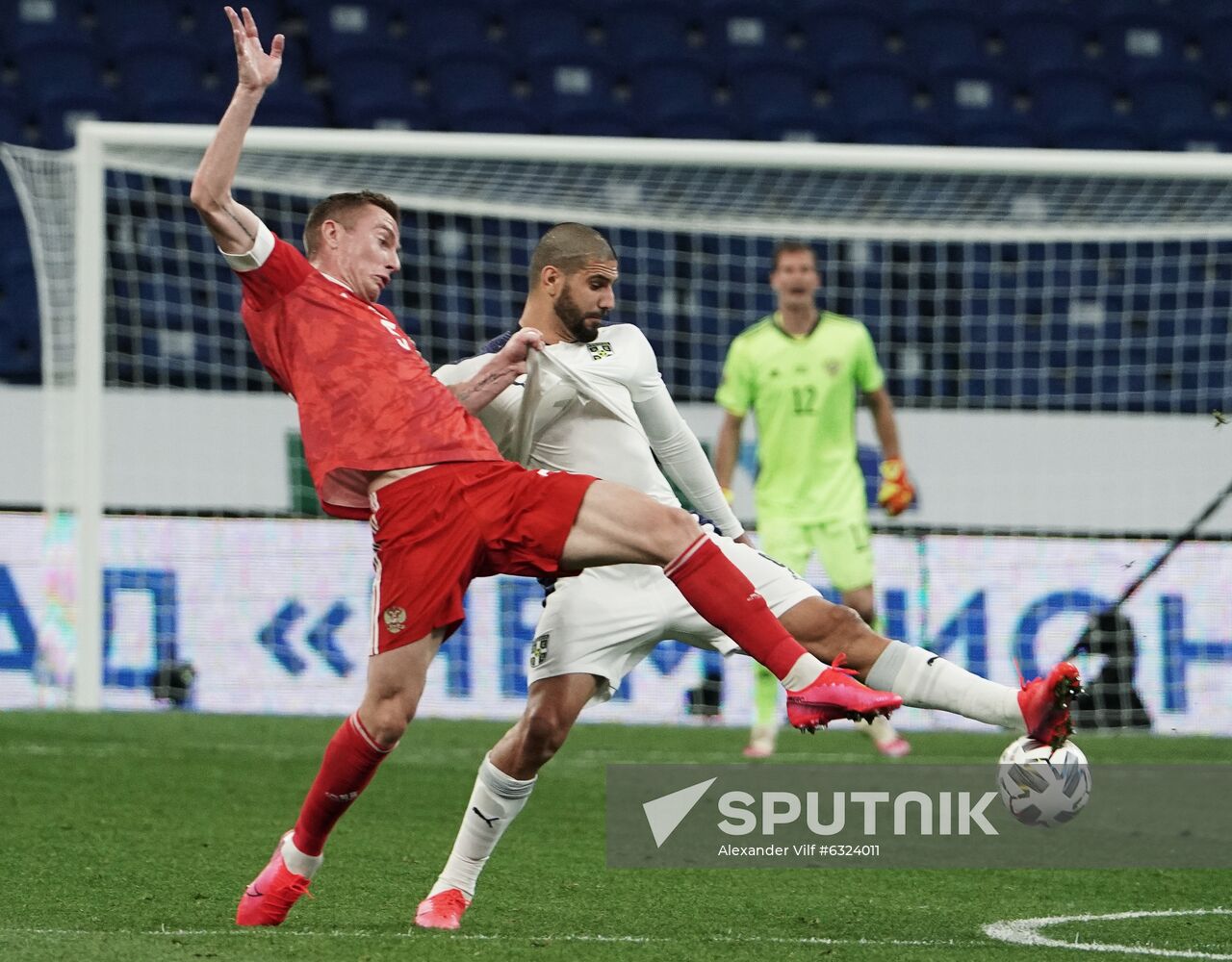 Russia Soccer Nations League Russia-Serbia