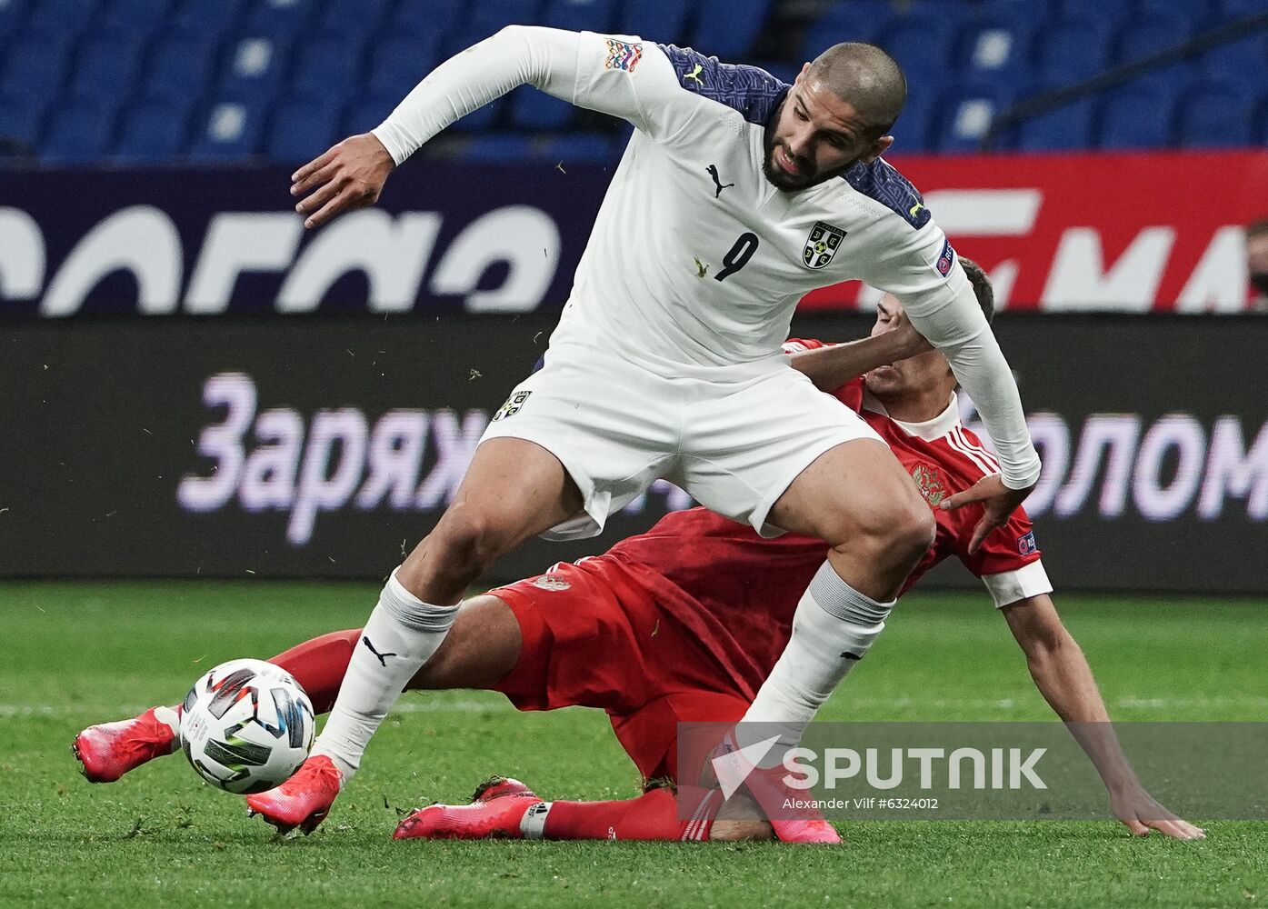 Russia Soccer Nations League Russia-Serbia