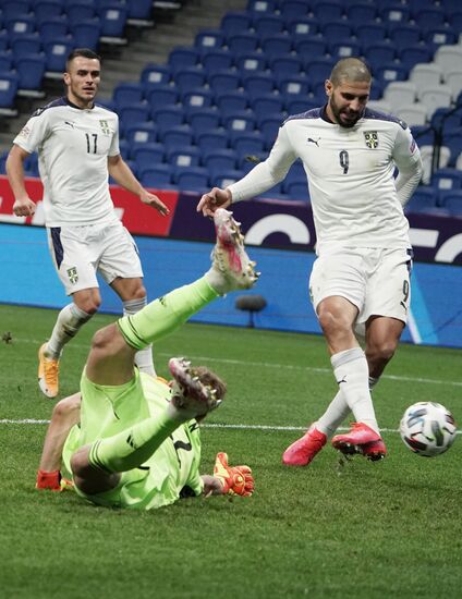 Russia Soccer Nations League Russia-Serbia