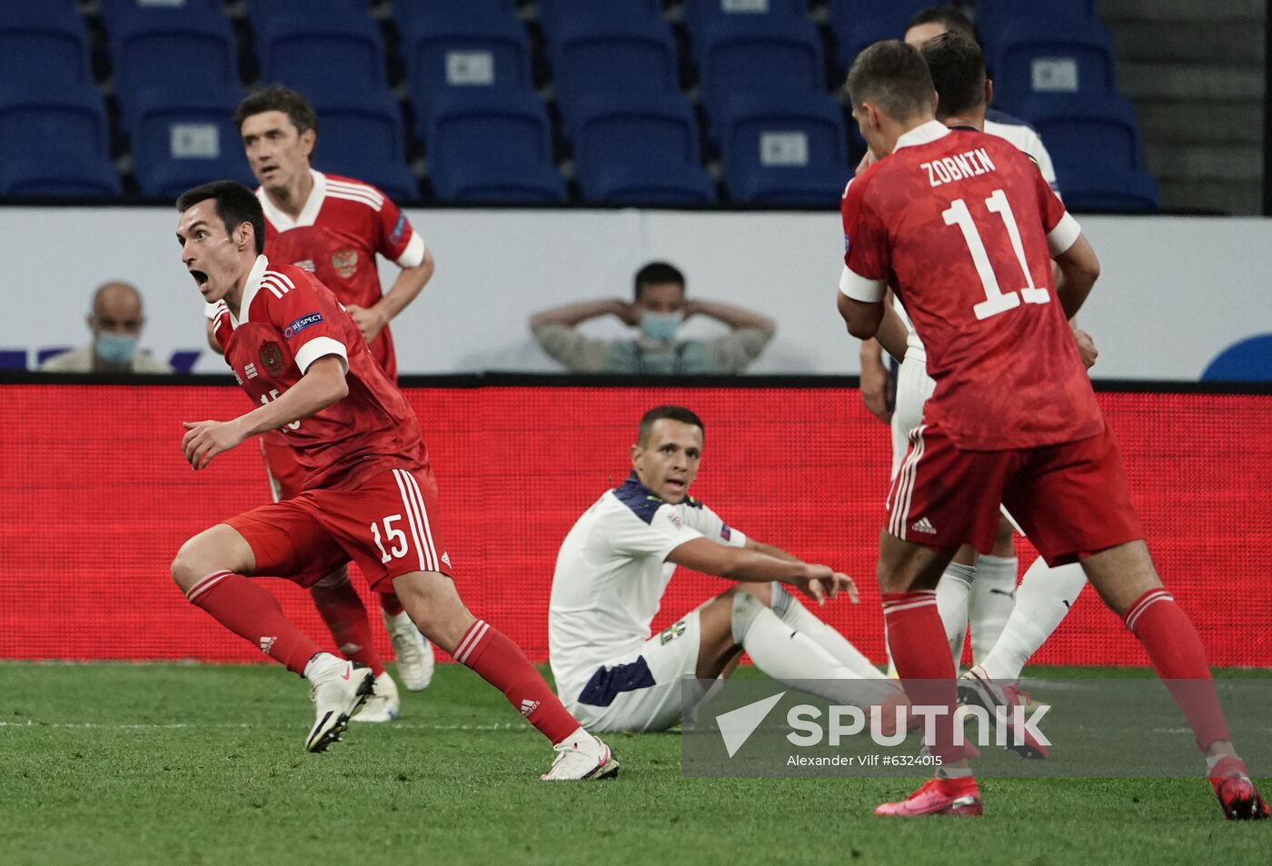 Russia Soccer Nations League Russia-Serbia
