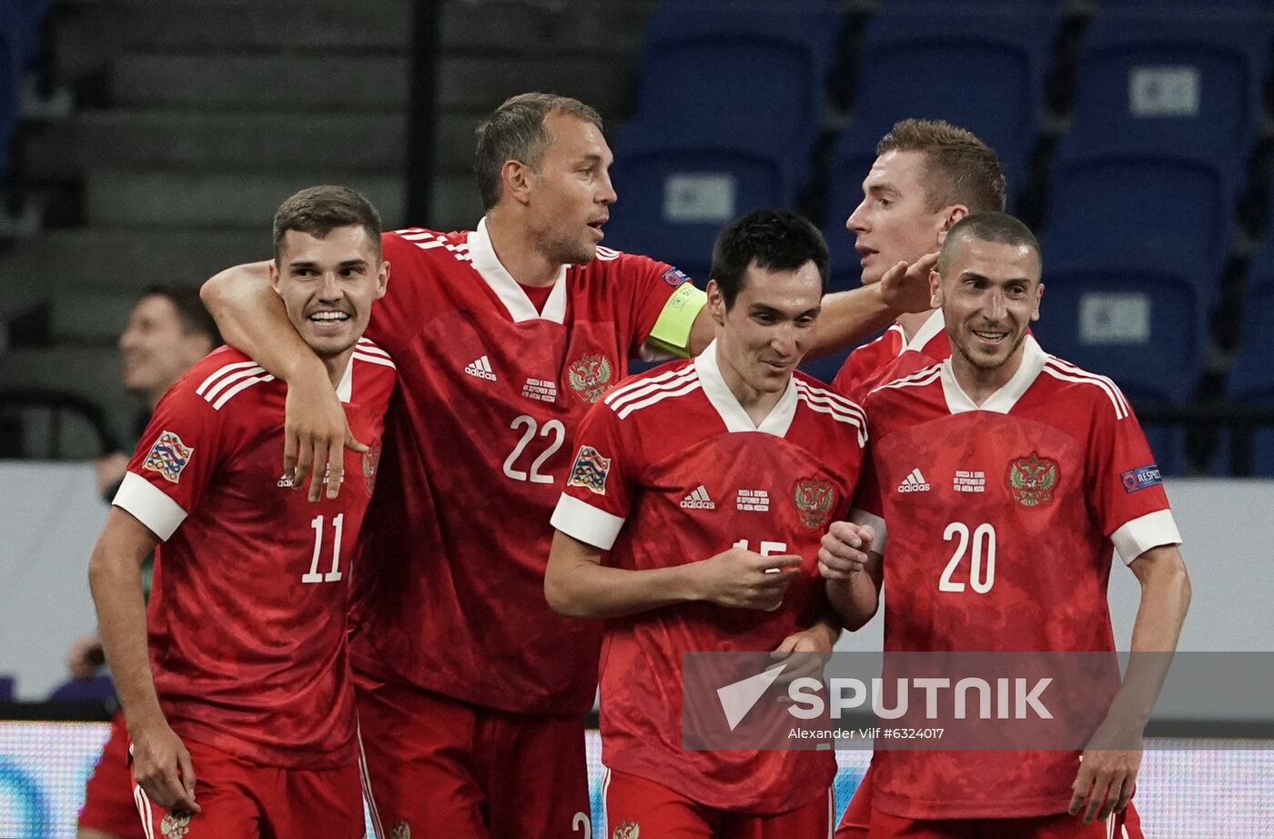 Russia Soccer Nations League Russia-Serbia