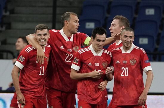 Russia Soccer Nations League Russia-Serbia