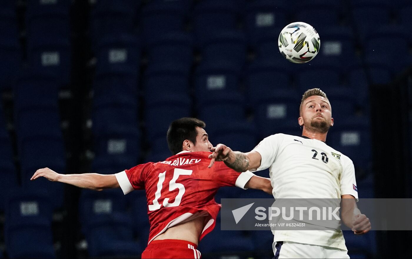 Russia Soccer Nations League Russia-Serbia