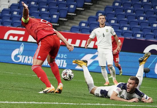 Russia Soccer Nations League Russia-Serbia