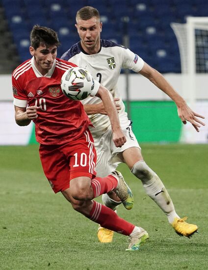 Russia Soccer Nations League Russia-Serbia