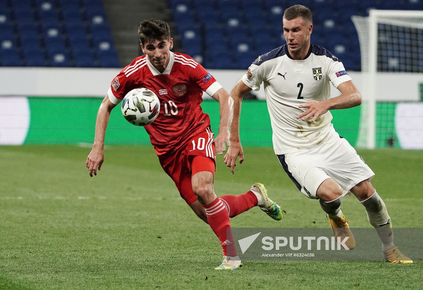 Russia Soccer Nations League Russia-Serbia