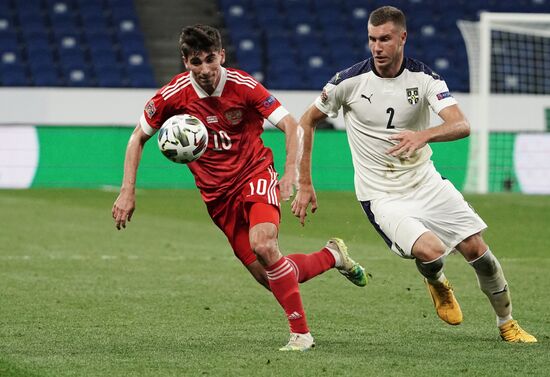 Russia Soccer Nations League Russia-Serbia
