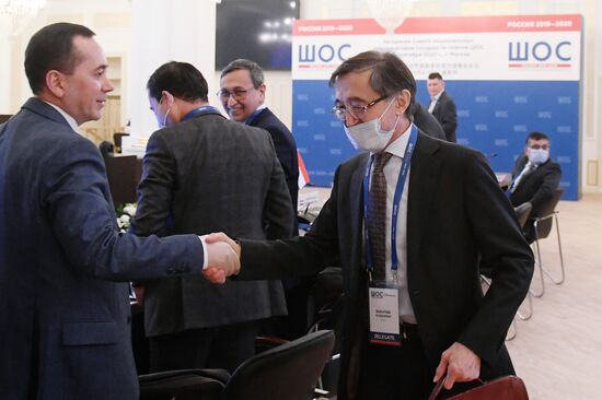 Meeting of the Council of National Coordinators of SCO Member States. Day one