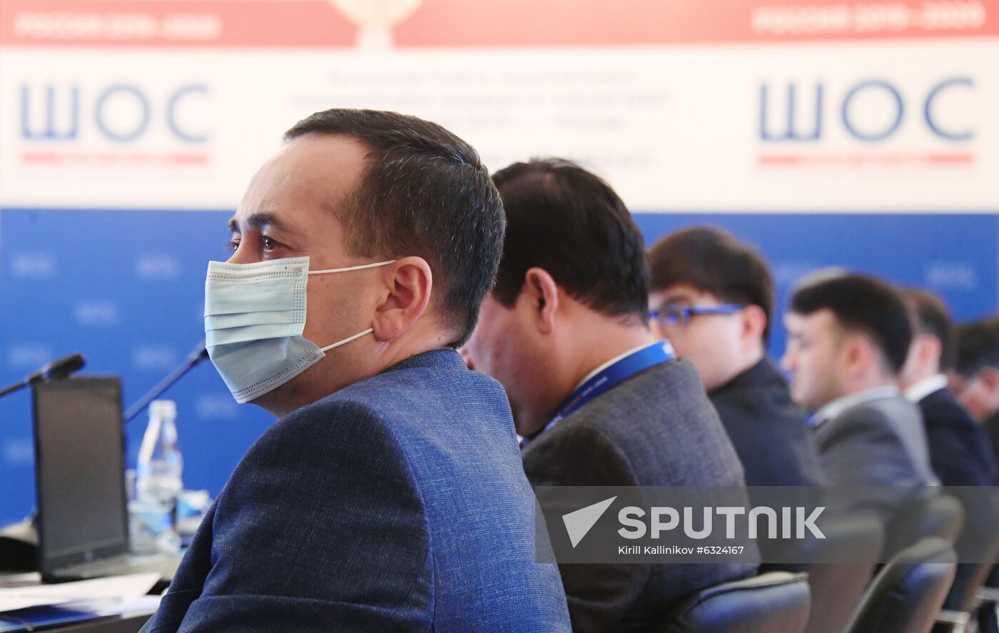 Meeting of the Council of National Coordinators of SCO Member States. Day one