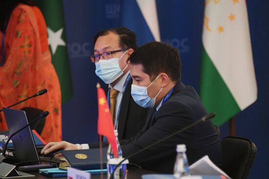 Meeting of the Council of National Coordinators of SCO Member States. Day one