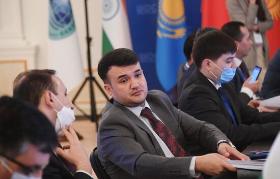 Meeting of the Council of National Coordinators of SCO Member States. Day one