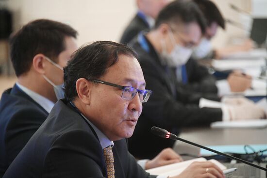Meeting of the Council of National Coordinators of SCO Member States. Day one