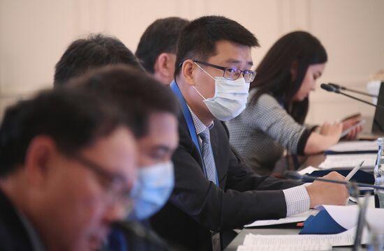 Meeting of the Council of National Coordinators of SCO Member States. Day one