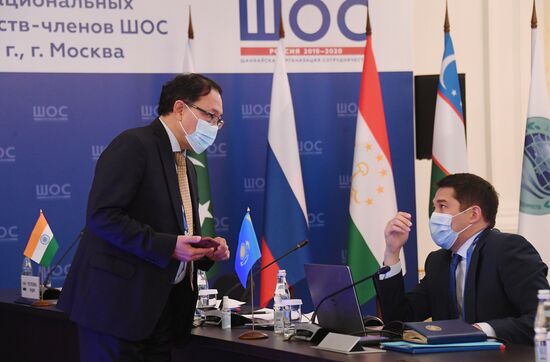 Meeting of the Council of National Coordinators of SCO Member States. Day one