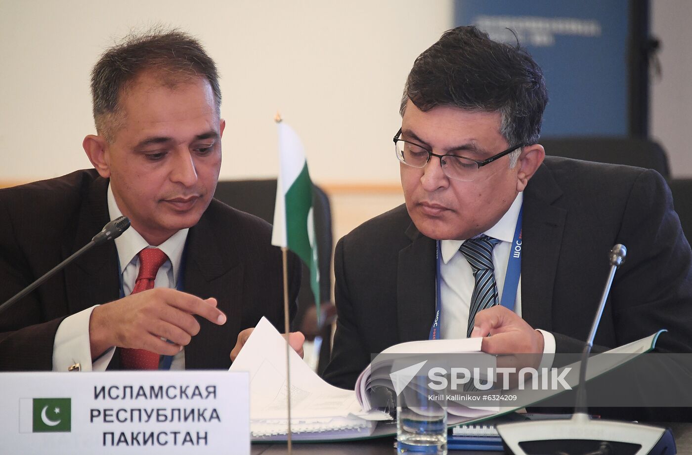 Meeting of the Council of National Coordinators of SCO Member States. Day one