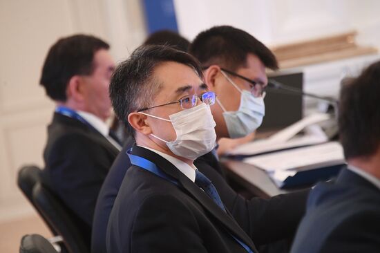 Meeting of the Council of National Coordinators of SCO Member States. Day one