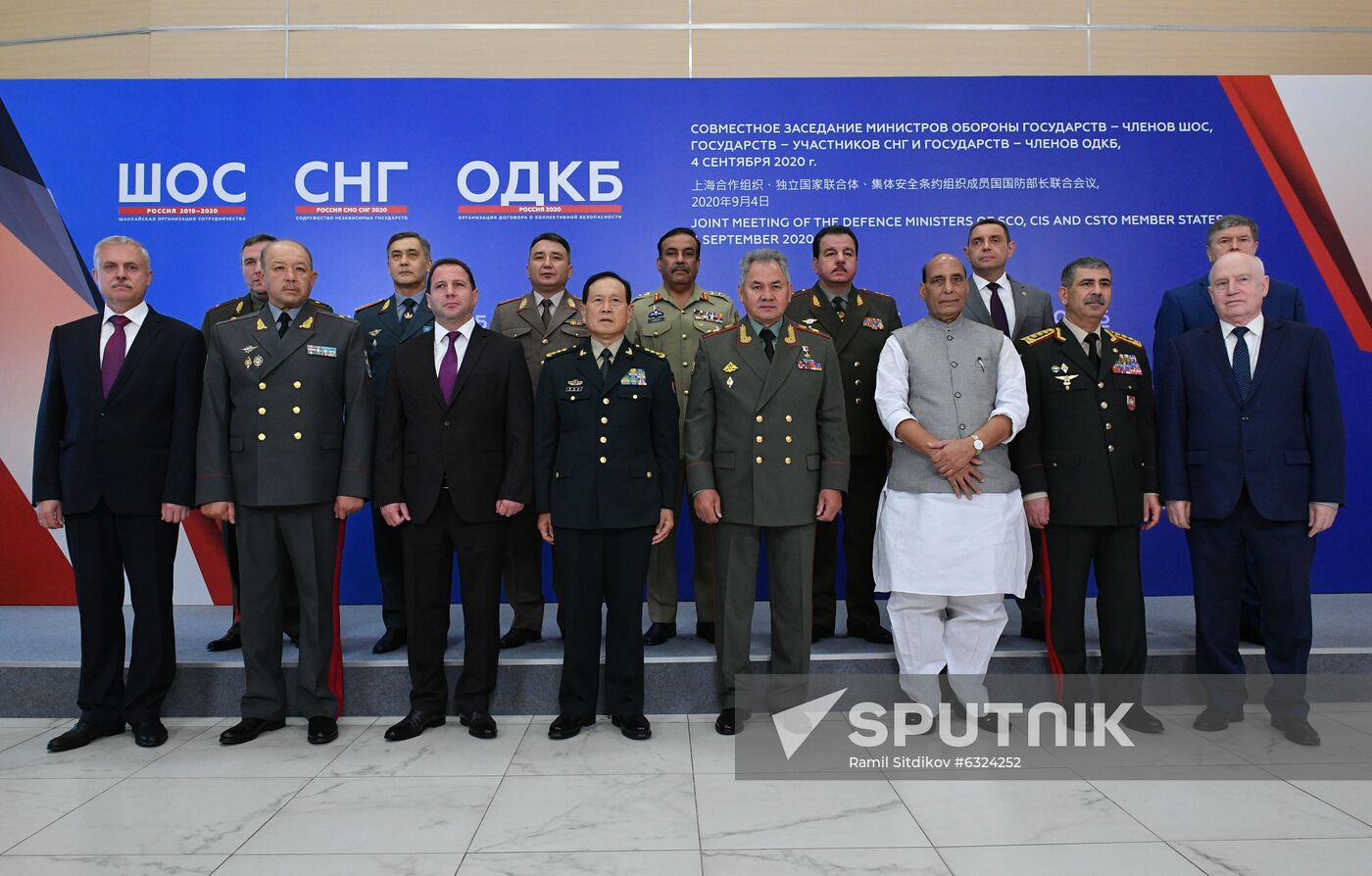 Joint Meeting of Defence Ministers of SCO, CIS and CSTO Member States