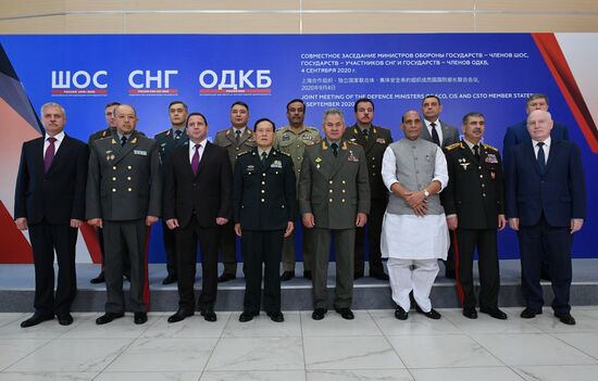 Joint Meeting of Defence Ministers of SCO, CIS and CSTO Member States