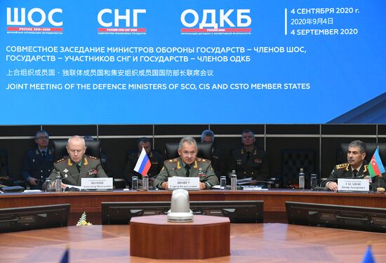 Joint Meeting of Defence Ministers of SCO, CIS and CSTO Member States