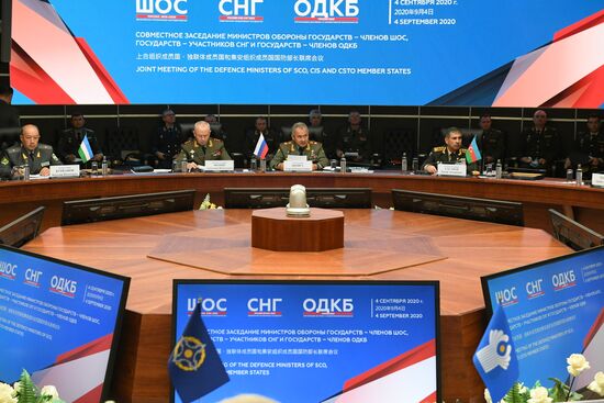 Joint Meeting of Defence Ministers of SCO, CIS and CSTO Member States