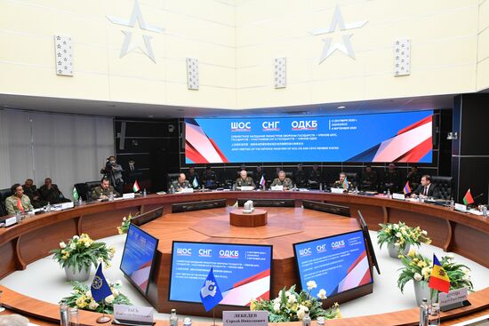 Joint Meeting of Defence Ministers of SCO, CIS and CSTO Member States
