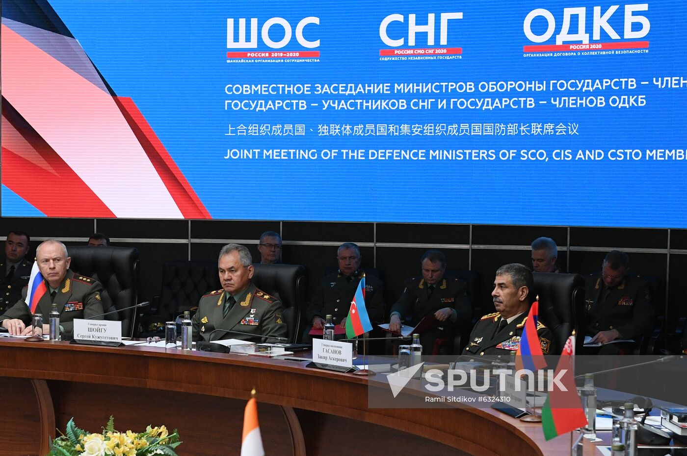Joint Meeting of Defence Ministers of SCO, CIS and CSTO Member States