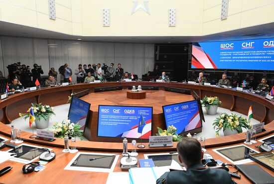 Joint Meeting of Defence Ministers of SCO, CIS and CSTO Member States