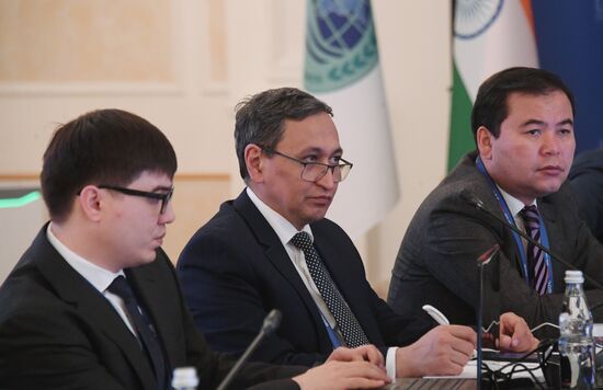 Meeting of the Council of National Coordinators of SCO Member States. Day one
