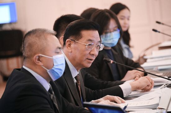 Meeting of the Council of National Coordinators of SCO Member States. Day two