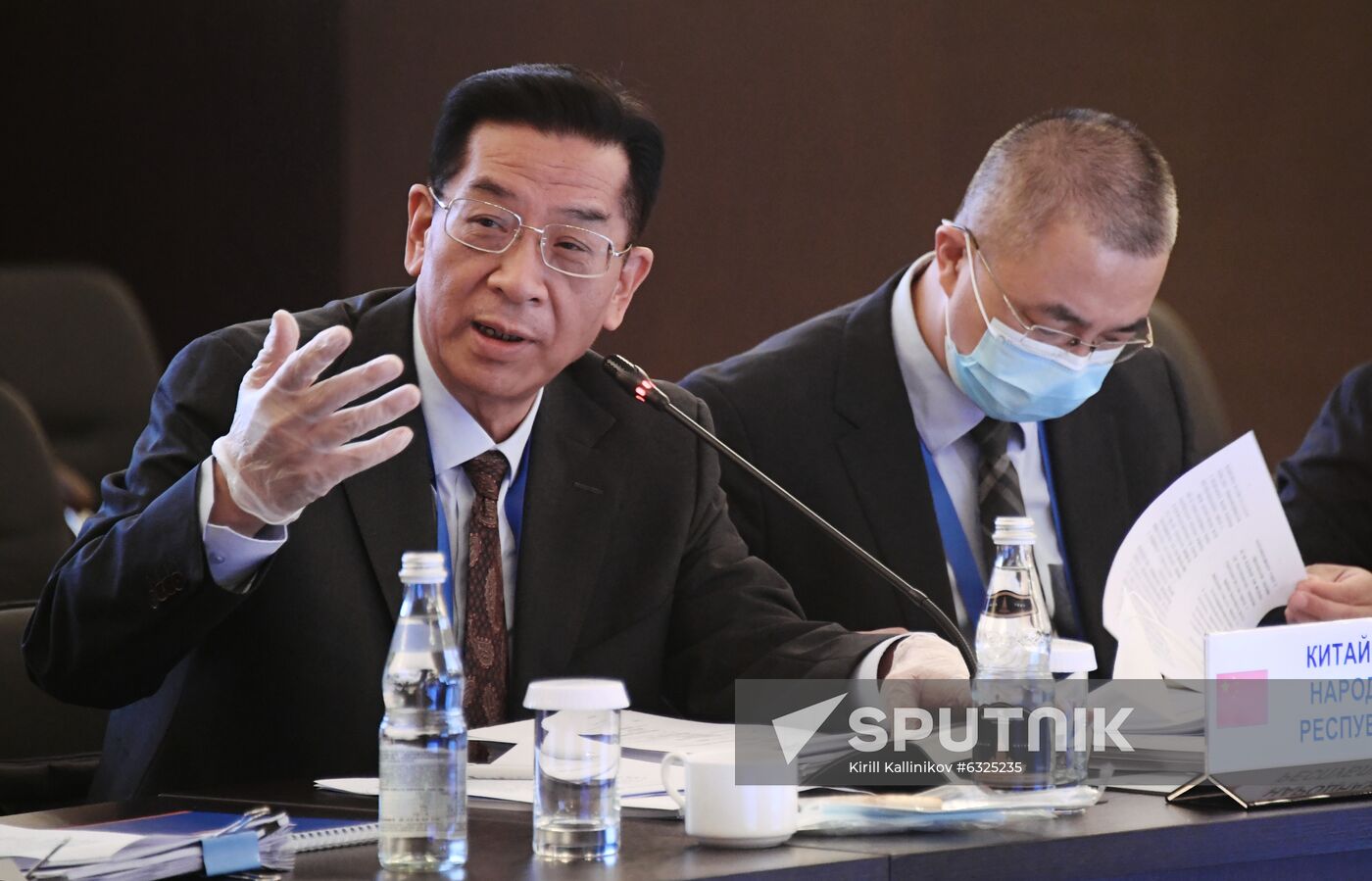 Meeting of the Council of National Coordinators of SCO Member States. Day two