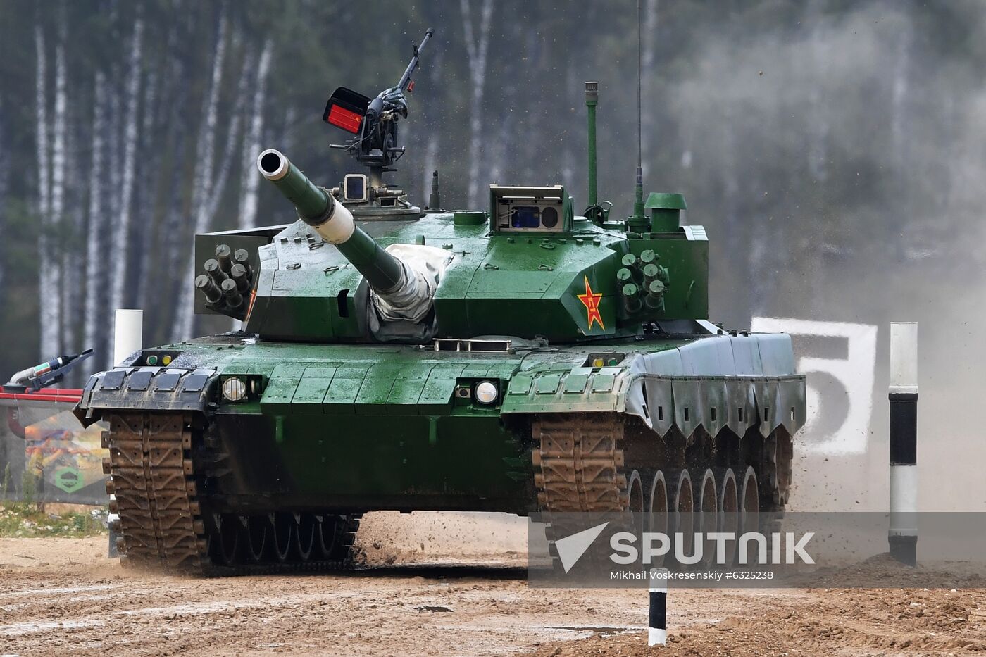 Russia Army Games Tank Biathlon