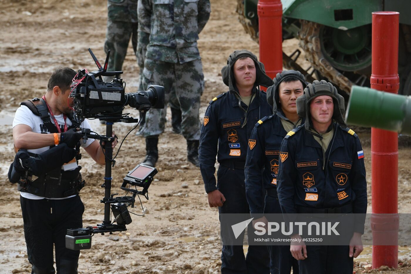 Russia Army Games Tank Biathlon