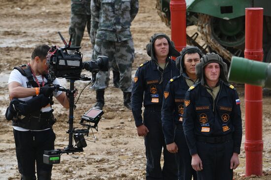 Russia Army Games Tank Biathlon