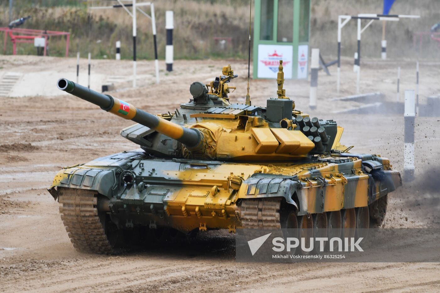 Russia Army Games Tank Biathlon