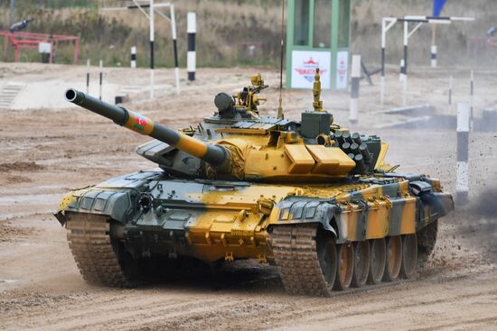 Russia Army Games Tank Biathlon