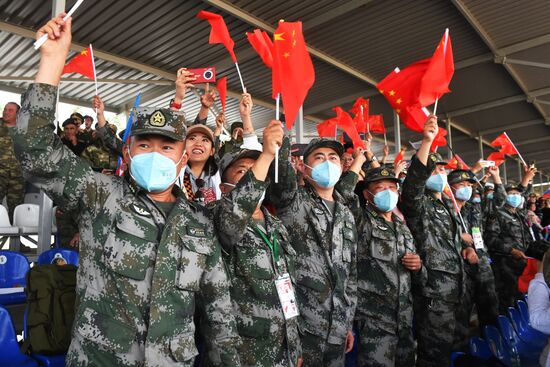 Russia Army Games Tank Biathlon