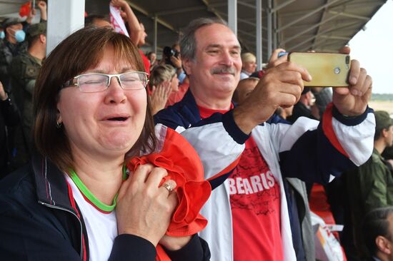 Russia Army Games Tank Biathlon