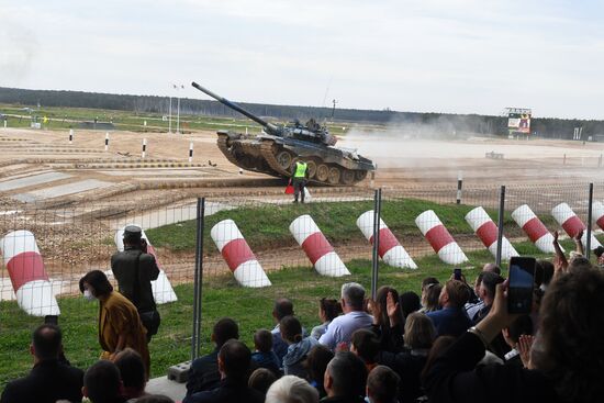 Russia Army Games Tank Biathlon