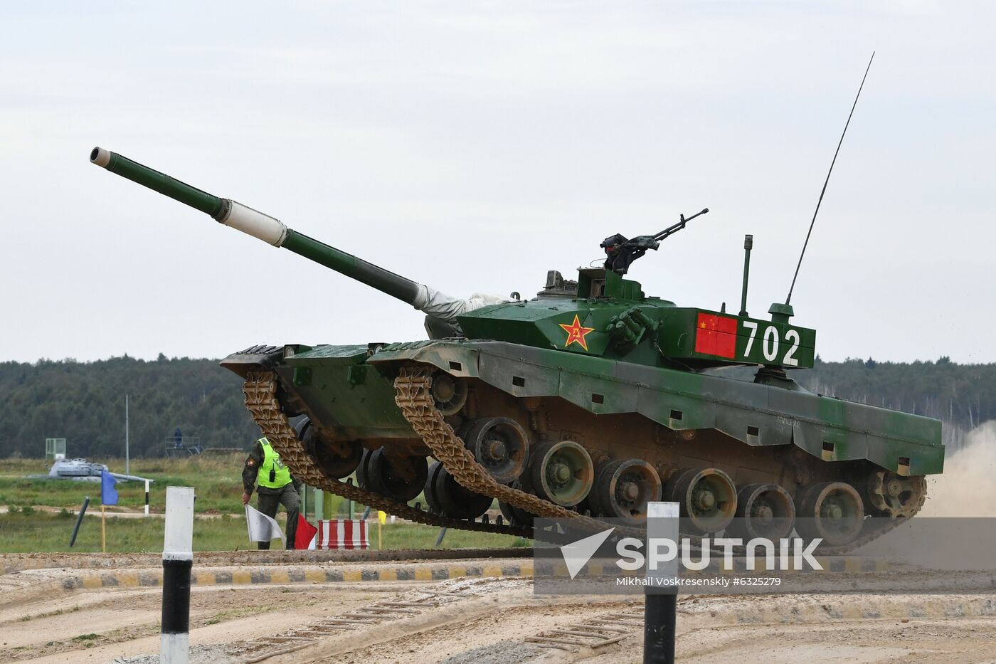 Russia Army Games Tank Biathlon