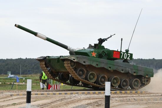 Russia Army Games Tank Biathlon