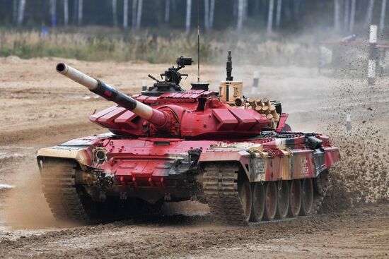 Russia Army Games Tank Biathlon