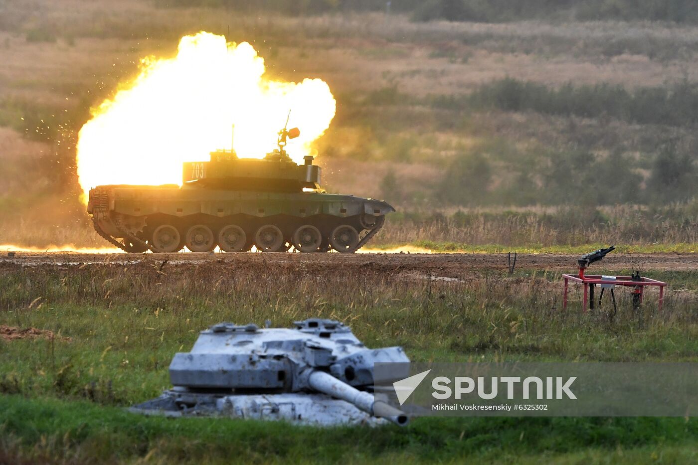 Russia Army Games Tank Biathlon