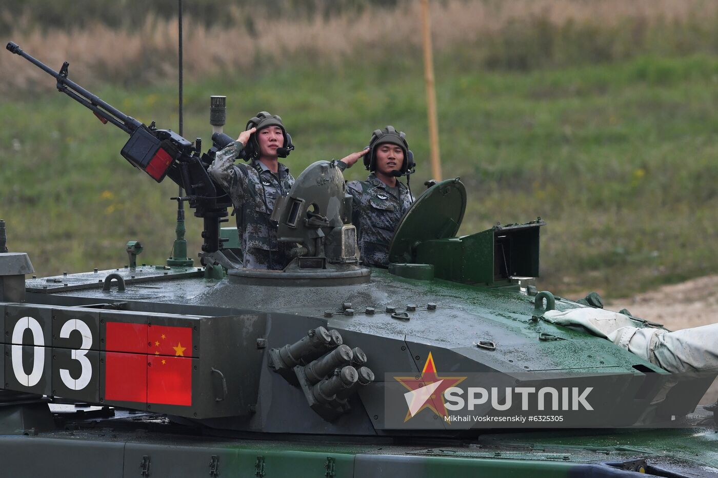 Russia Army Games Tank Biathlon