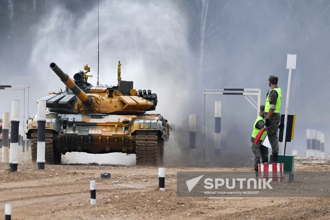 Russia Army Games Tank Biathlon