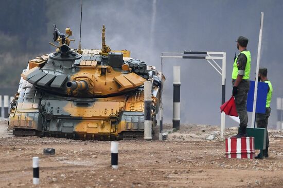 Russia Army Games Tank Biathlon