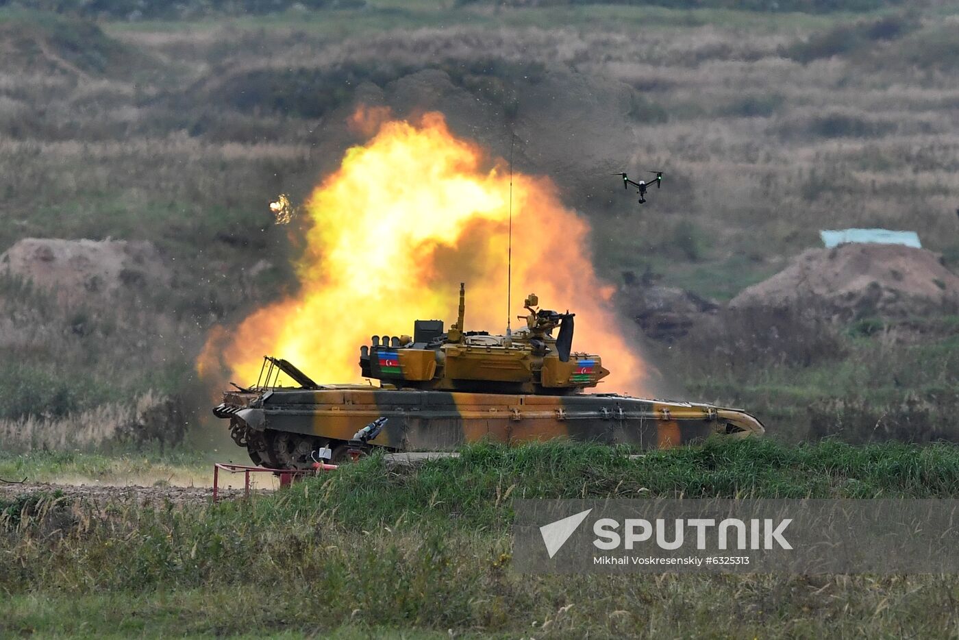 Russia Army Games Tank Biathlon