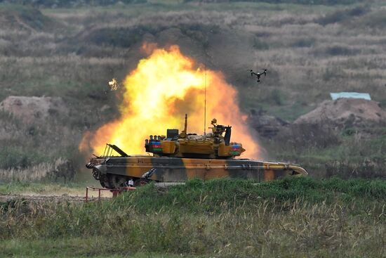 Russia Army Games Tank Biathlon