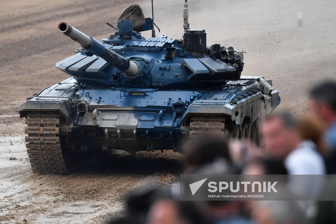 Russia Army Games Tank Biathlon