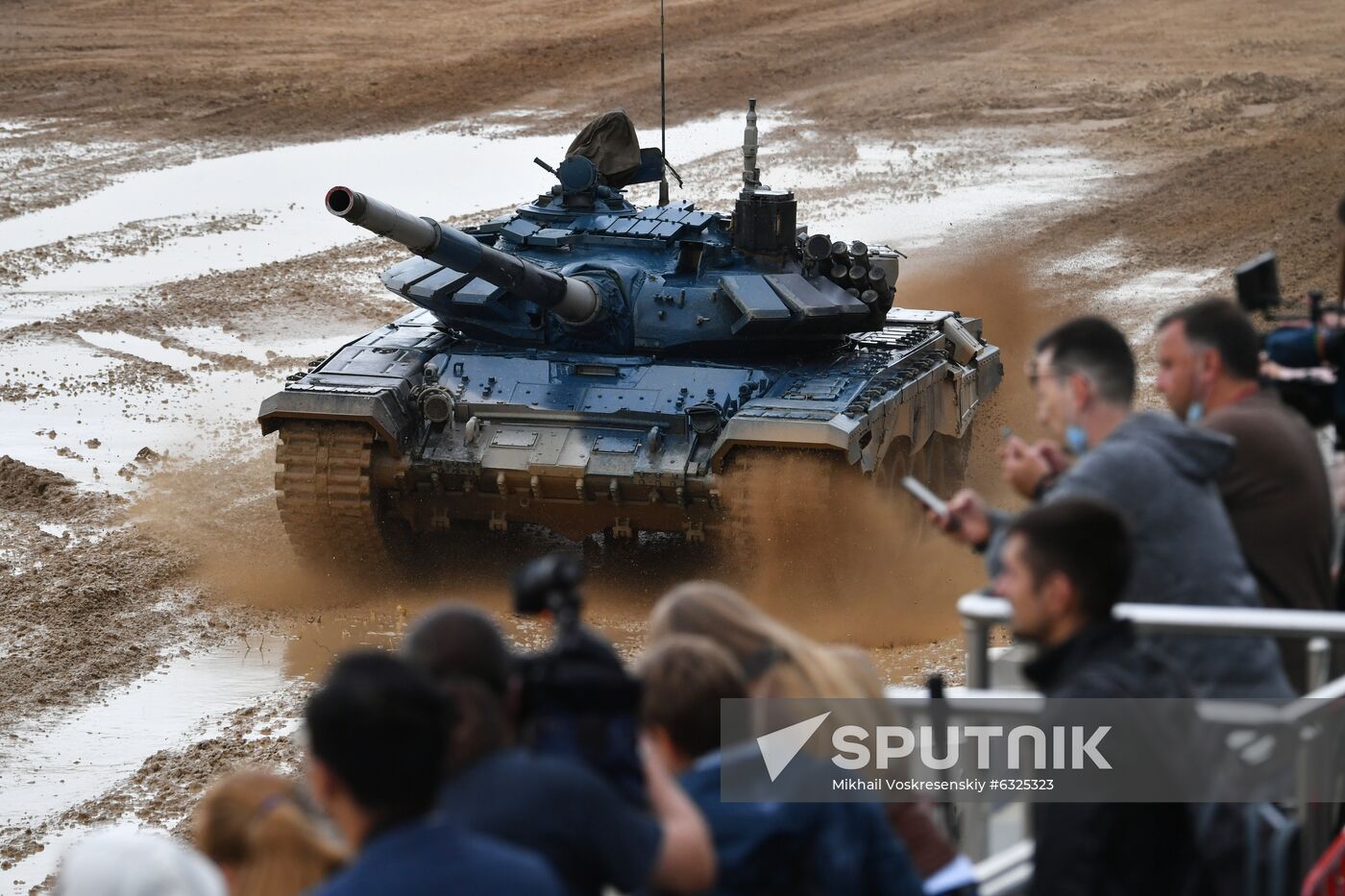 Russia Army Games Tank Biathlon