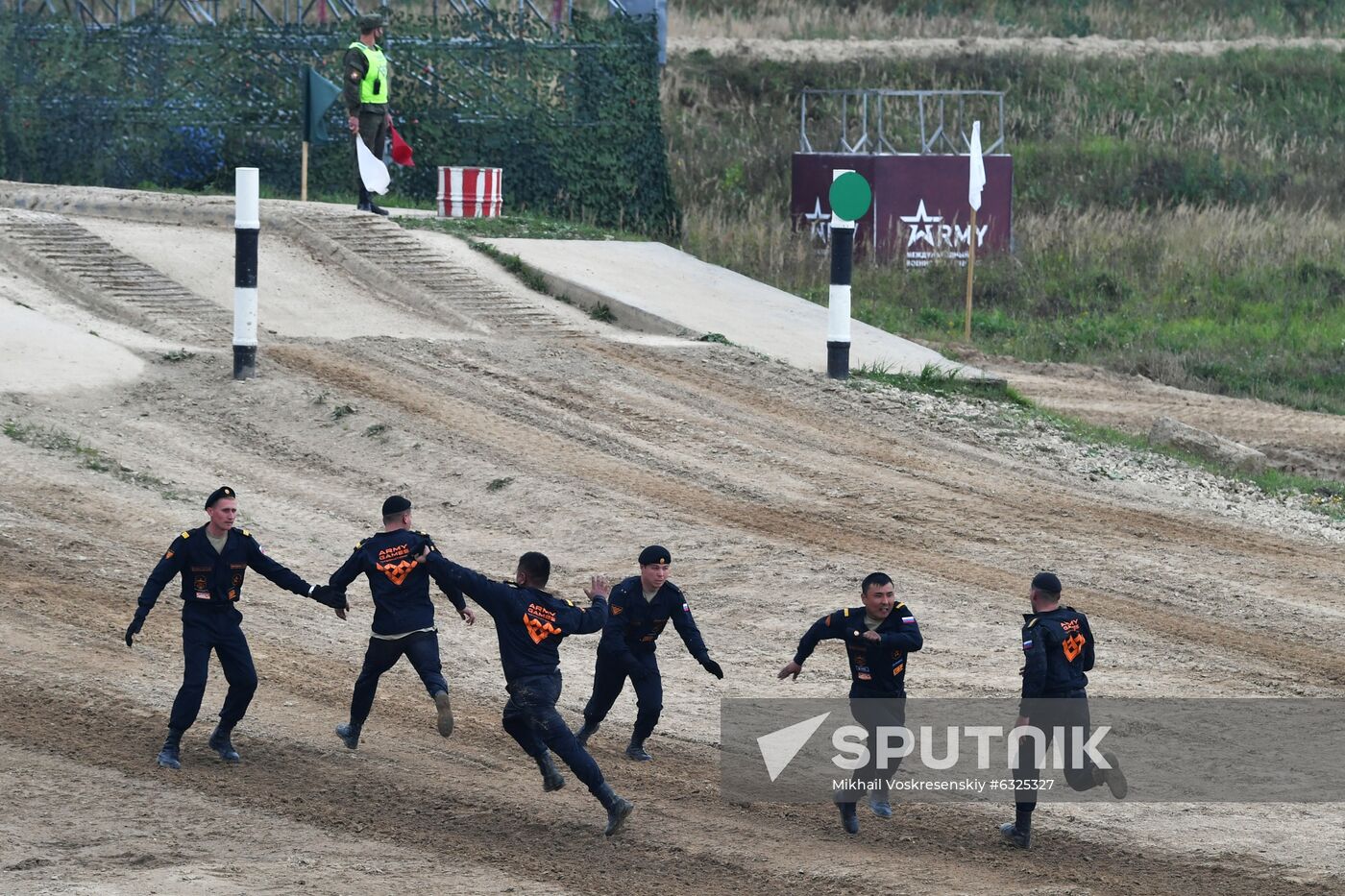 Russia Army Games Tank Biathlon
